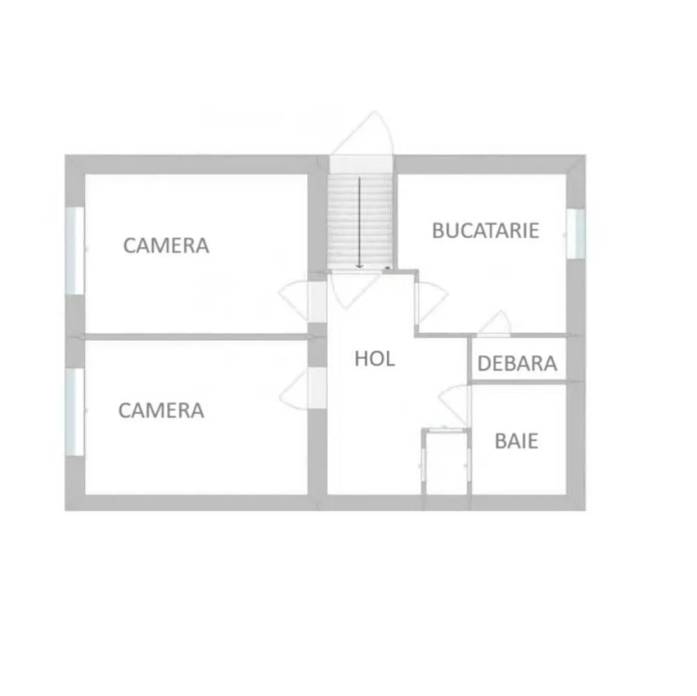 BRASADAS vinde Ap 2 cam 77mp Parter Parcul Feroviarilor