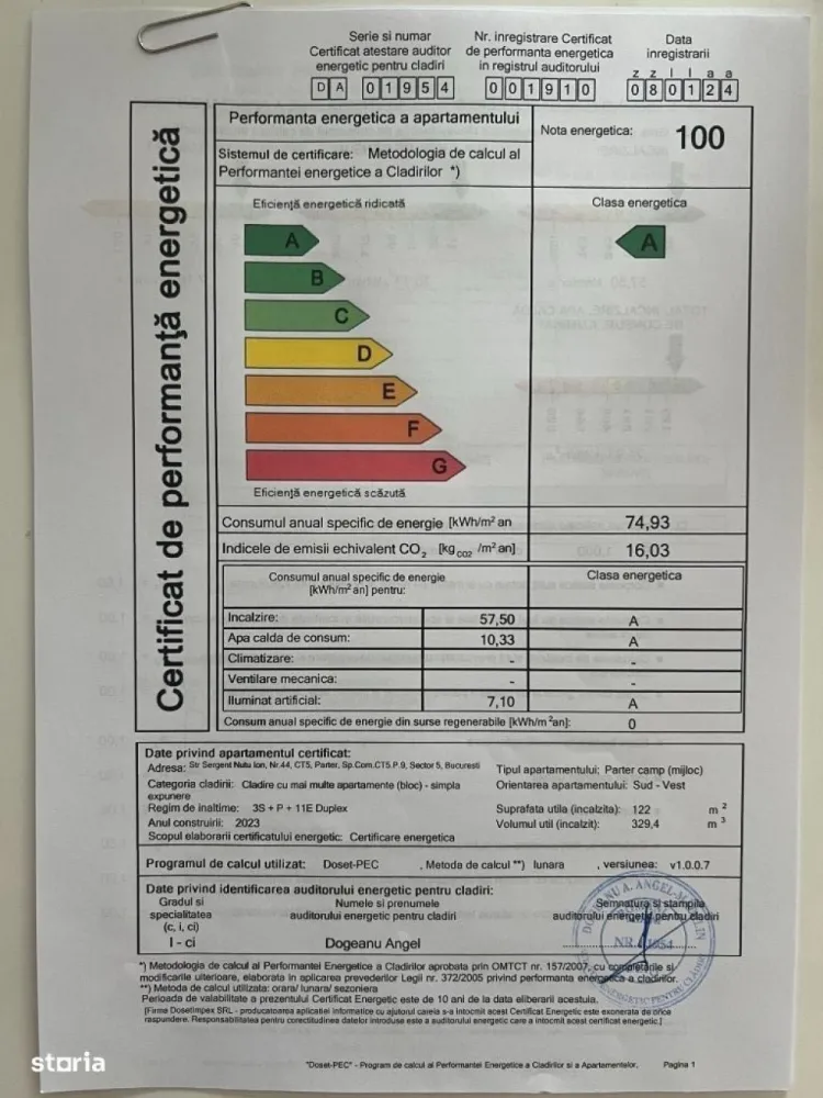 Spatiu comercial premium cu terasa One Cotroceni - 5600 plus TVA Spatiu comercial premium cu loc de parcare in fata locatiei. Spatiul este proaspat finalizat, nu este amenajat. Terasa 27 mp Loc parcare 12 mp  Utilitati generale Senzor de fum si alarma incendiu Cortina de sticla, ferestre fixe, ferestre care se deschid, sprinklere, climatizare si centrala termica, aport de aer proaspat, prize date voce. Paza 24h CCTV
