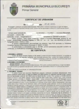 Teren constructii ultracentral de vanzare