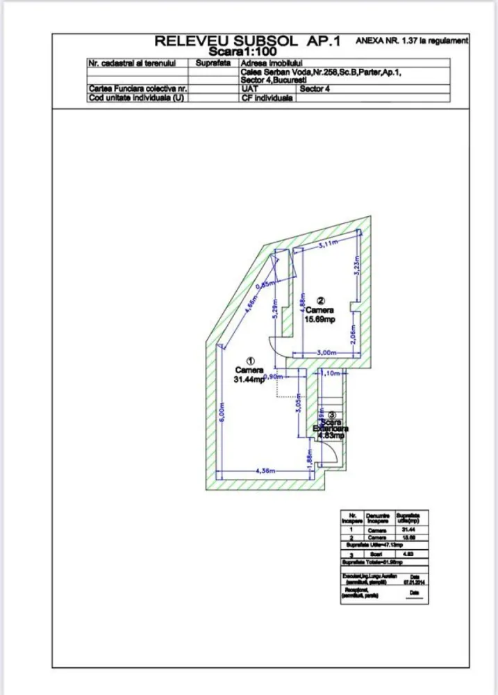 BRASADAS închiriază Sp Com STRADAL 44mp Calea Serban Voda. - Agenția imobiliara BRASADAS închiriază spatiu comercial STRADAL 44 mp. pe Calea Serban Voda. Pentru mai multe oferte accesați www.brasadas.com