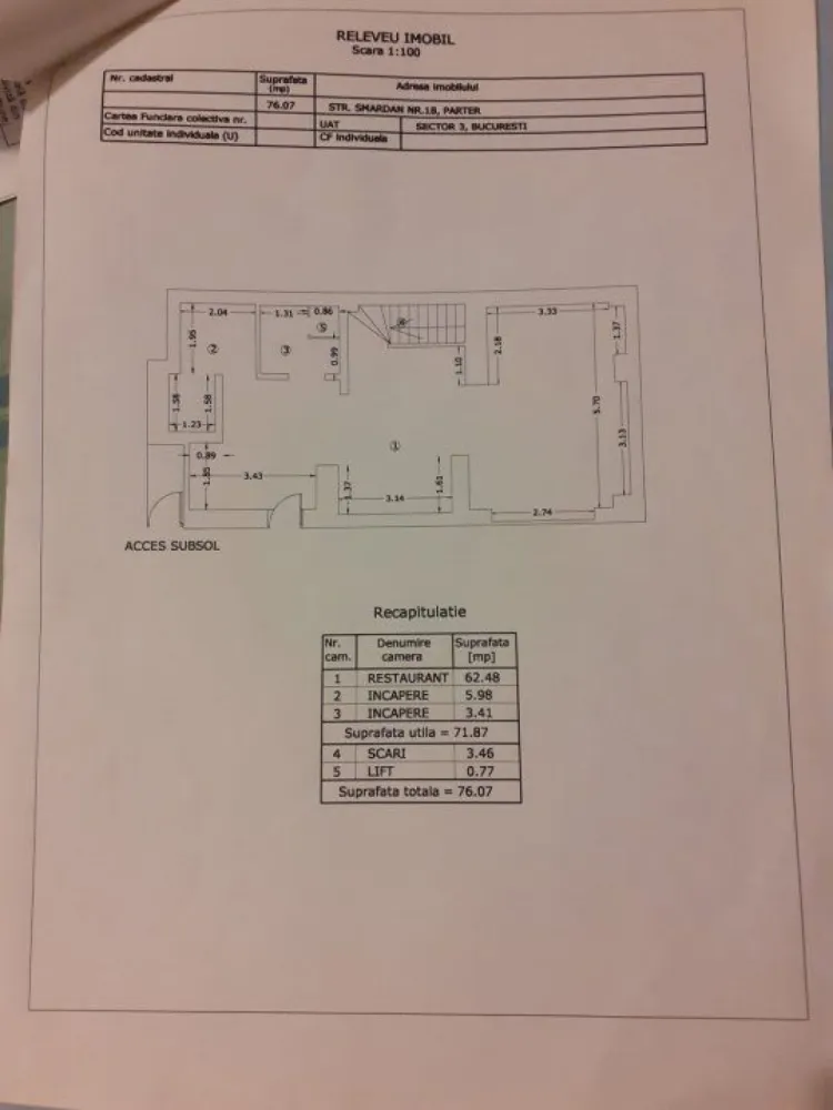 BRASADAS închiriază sp. comercial 135mp in centrul istoric. - Agenția imobiliara BRASADAS închiriază spatiu comercial in centru vechi cu.uprafata utila 135 m2 si 2 intrari separate, cu vitrina stradala de 15m si cu vad comercial bun. In 2024 a fost autorizat ca si cafenea . Nu necesita autorizare isu Pentru mai multe oferte accesați www.brasadas.com