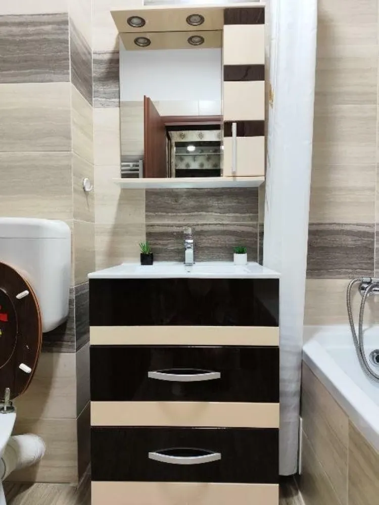 Ag BRASADAS vinde ap 2 cam Confort Urban Rahova. - Agenția BRASADAS vinde apartament cu 2 camere DECOMANDAT, Confort Urban Rahova , 54 mp. la etajul 1, cu doua balcoane închise, centrala termica proprie, aer condiţionat, Smart wifi, tapet decorativ. Apartamentul se vinde mobilat şi utilat. In apropiere sunt scoli, grădiniţe, hipermarketuri. Staţia de autobuz 117 este vis a vis de bloc. Pentru mai multe oferte accesați www.brasadas.com.