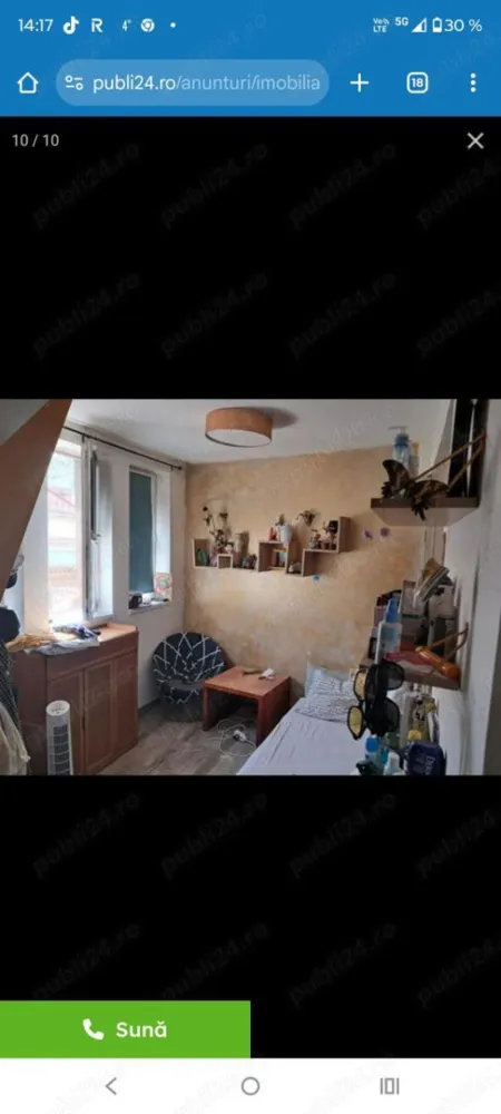 Ag BRASADAS vinde apt 2 et 5/5 cam Unirii, Mitropolie - Agenția BRASADAS vinde apartament cu 2 camere zona centru Unirii ,M2 Strada Bibescu Vodă Suprafața 50 mp Dormitor, sufragerie,hol,baie , bucătărie Aer condiționat, centrala proprie Complet mobilat Etaj 5bfara lift ,fara loc de parcare Intrare separata