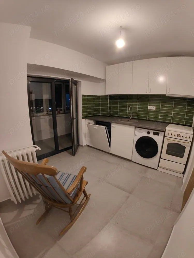 Ag BRASADAS închiriază ap 2 cam. PARTER Unirii sup 57 mp. - Agenția BRASADAS închiriază apartament cu două camere, zona Piața Unirii fântâni, suprafață utilă 57,70 mp. Proaspăt renovat, cu următoarele utilități noi: - mașină de spălat și uscător - aragaz + cuptor - mașină de spălat vase - aer condiționat. Foarte spațios, dispune de un balcon principal mare, două secundare mici și o debara. Metrou Piața Unirii la parter, Carrefour la 5 min. distanță de mers pe jos.Pentru mai multe oferte accesați www.brasadas.com. Pentru mai multe oferte accesați www.brasadas.com.