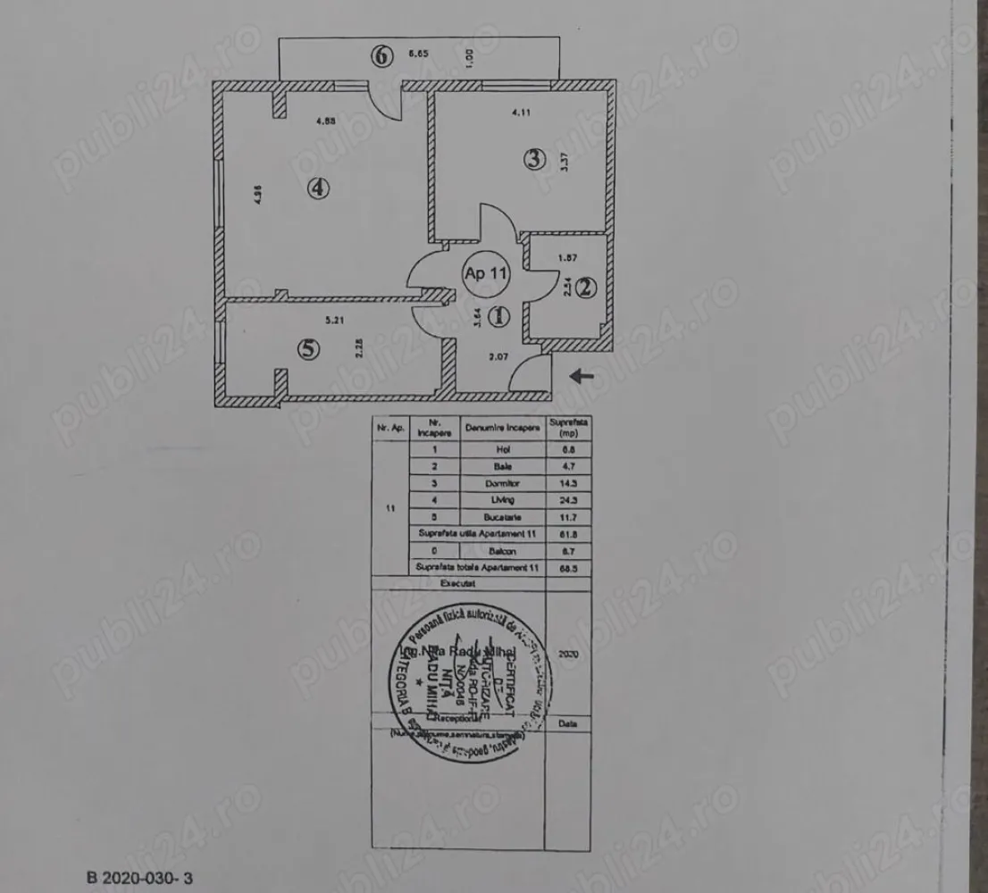 Apartament cu 2 camere in Bragadiru zona Prelungirea Ghencea