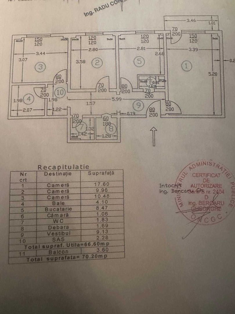 Militari Lujerului decomandat etaj 3 bloc reabilitat constructie 1983