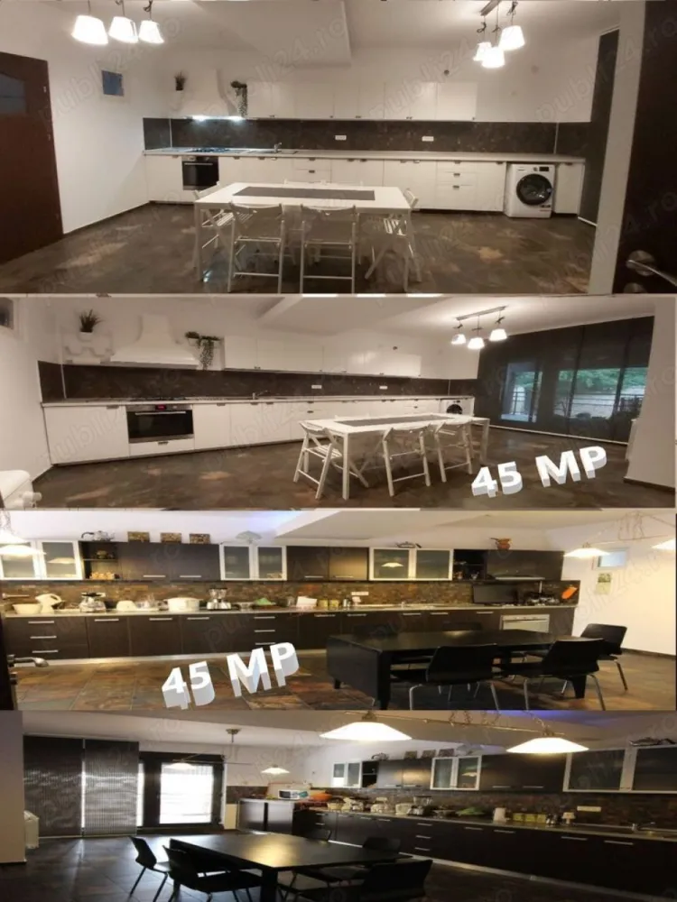 Pipera Birou Casa Vila Locuinta Duplex Comision 0% -Schimb-Vand-Inchiriez - SCHIMB-VAND CU: Teren si diferenta de bani. Teren la munte,mare. Sau alte zone. EX. PiperaSnagov Vand vila Pipera proprietar comision 0%. Suprafata construita 840 mp si teren 900 mp Constructia este compusa din doua vile in oglinda. Suprafata construita 130mp+130 mp P+ET.+M si doua terase acoperite 30mp+ 30 mp Parter: doua livinguri x 50 mp , doua bucatarii x 45 mp + doua grupuri sanitare x 4 mp , doua terase acoperite x 30 mp. Etaj: sase dormitoare x 28 mp , patru grupuri sanitare si balcon. Mansarda: deschisa +doua grupuri sanitare + doua camere tehnice + balcon. Fiecare casa este racordata la utilitati independent. Direct proprietar comision 0. Mai multe detalii la telefon 0_7_6_7_8_9_6_7_7_7 Nu raspund la mesaje.