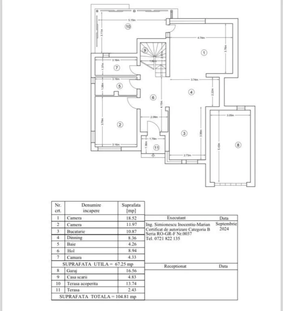 Pipera | Vila 5 Camere | Individuala | Renovata | Garaj