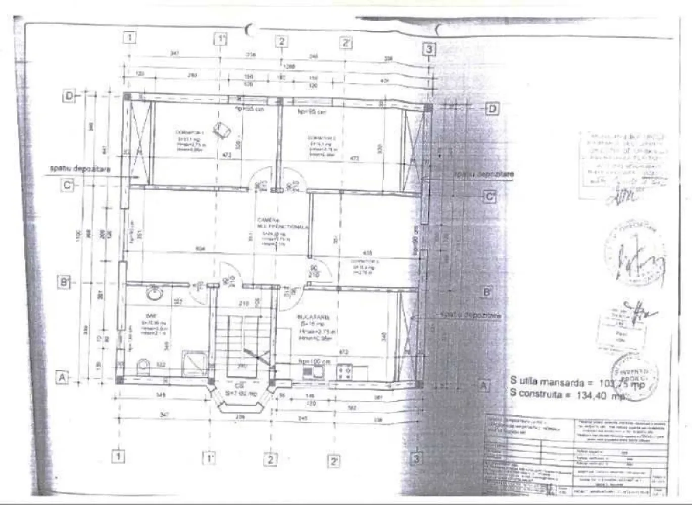 Clădire Dem+P+1+M, Dantelei - Apartamente, Clinică sau Birouri, 450 mp