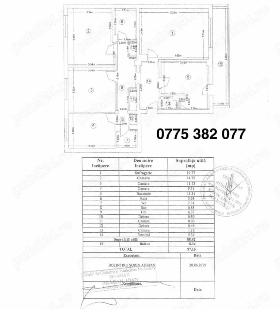 Apartament 4 camere Pridvorului langa parc, 97mp, 2 bai centrala 2 locuri parcare, izolat termic