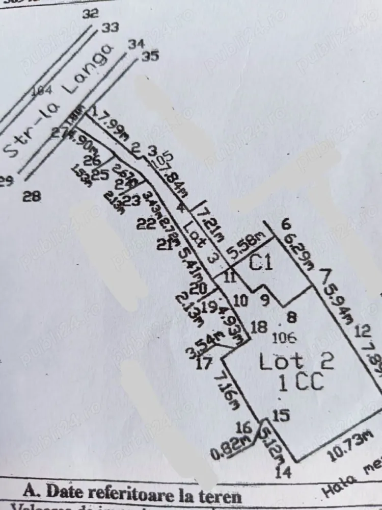 Teren + casa zona ultracentrala - Oferim spre vanzare teren de 220 mp cu casa utilata complet de 40 mp locuibili. Acesta se afla in zona Palas Campus. pentru mai multe detalii nu ezitati sa sunati.