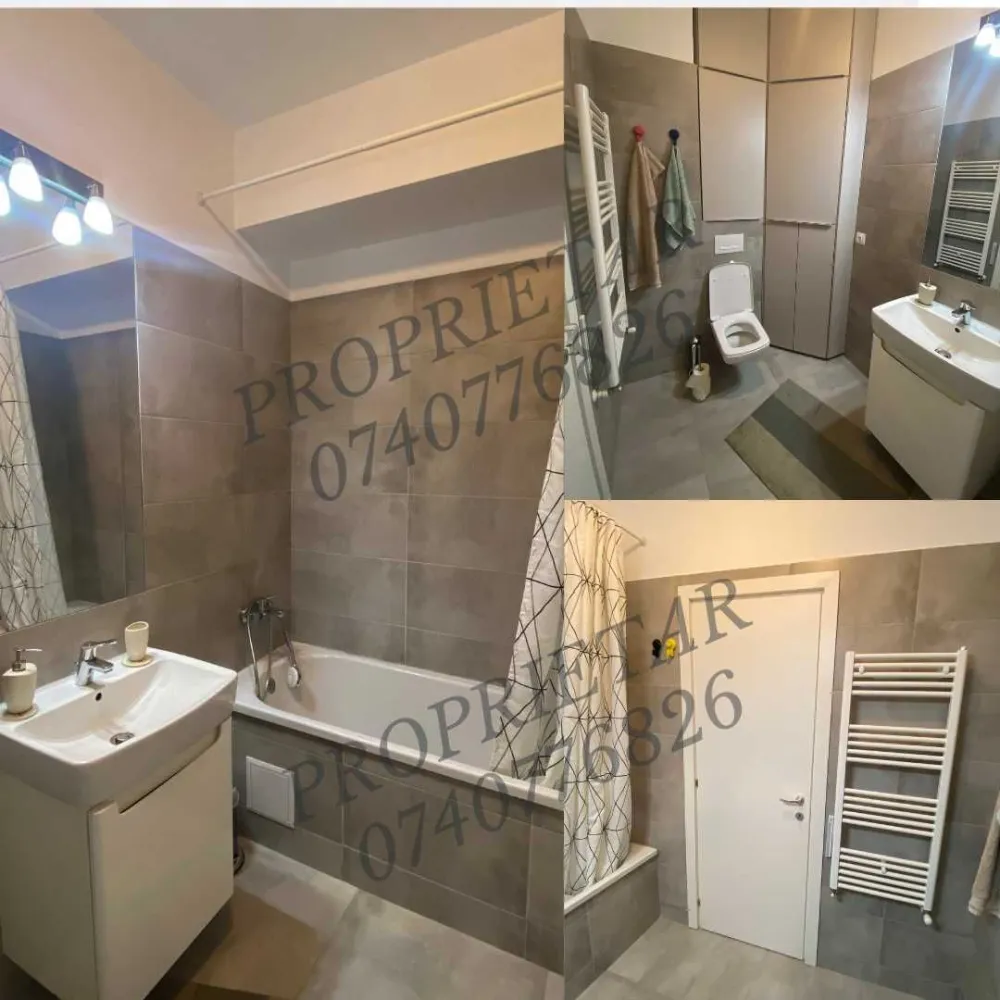 Proprietar Apartament cu 2 Camere 64MP Titan - Proprietar inchiriez apartament cu 2 camere Open Space in Barcelona Residence Titan (2021), 15 minute de Metrou Titan/ Nicolae Grigorescu. 2 minute de parcul Titanel. 54MP + 11 MP terasa, Etaj 7 + 3 MP Boxa la parter cu rafturi profesionale. Facilitati: - Centrala termica + Termostat smart - Electrocasnice Samsung de calitate; frigider, cuptor cu microunde, Curved Smart TV - Plita electrica, cuptor Samsung dual cooking zone - Aer Conditionat Samsung Smart cu invertor - Iluminat Smart Philips Hue - Internet DIGI Gigabyte - Filtru de apa - Mobilier exterior - Multiple spatii de depozitare - Vesela si tacamuri, asternuturi, prosoape, poti veni doar cu periuta de dinti. - Saltea Dormeo memory foam Loc de parcare la subteran disponibil pentru inchiriere de la dezvoltator. Prima inchiriere, disponibil imediat, Mai multe detalii pe whatsapp. Cerinte: potrivit pentru o persoana sau un cuplu fara copii, fara animale de companie, nefumatori.