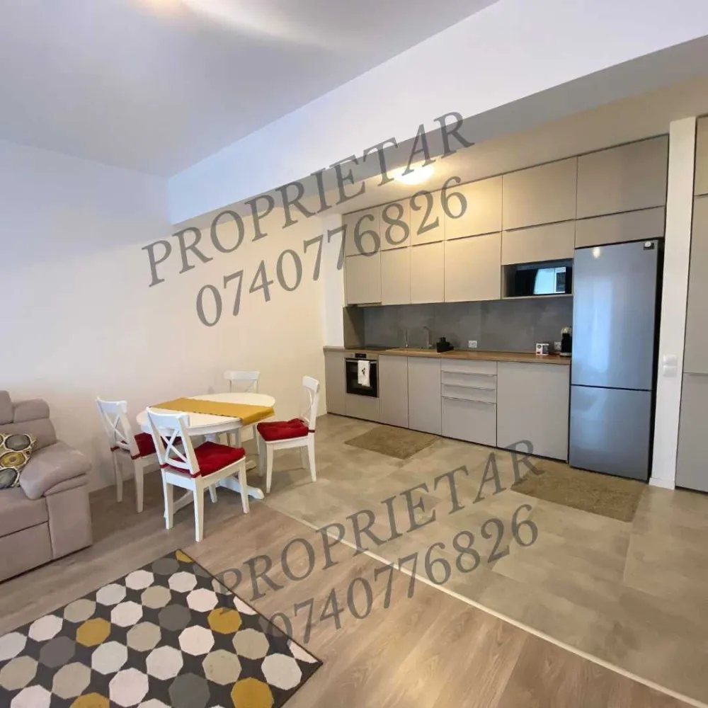Proprietar Apartament cu 2 Camere 64MP Titan - Proprietar inchiriez apartament cu 2 camere Open Space in Barcelona Residence Titan (2021), 15 minute de Metrou Titan/ Nicolae Grigorescu. 2 minute de parcul Titanel. 54MP + 11 MP terasa, Etaj 7 + 3 MP Boxa la parter cu rafturi profesionale. Facilitati: - Centrala termica + Termostat smart - Electrocasnice Samsung de calitate; frigider, cuptor cu microunde, Curved Smart TV - Plita electrica, cuptor Samsung dual cooking zone - Aer Conditionat Samsung Smart cu invertor - Iluminat Smart Philips Hue - Internet DIGI Gigabyte - Filtru de apa - Mobilier exterior - Multiple spatii de depozitare - Vesela si tacamuri, asternuturi, prosoape, poti veni doar cu periuta de dinti. - Saltea Dormeo memory foam Loc de parcare la subteran disponibil pentru inchiriere de la dezvoltator. Prima inchiriere, disponibil imediat, Mai multe detalii pe whatsapp. Cerinte: potrivit pentru o persoana sau un cuplu fara copii, fara animale de companie, nefumatori.