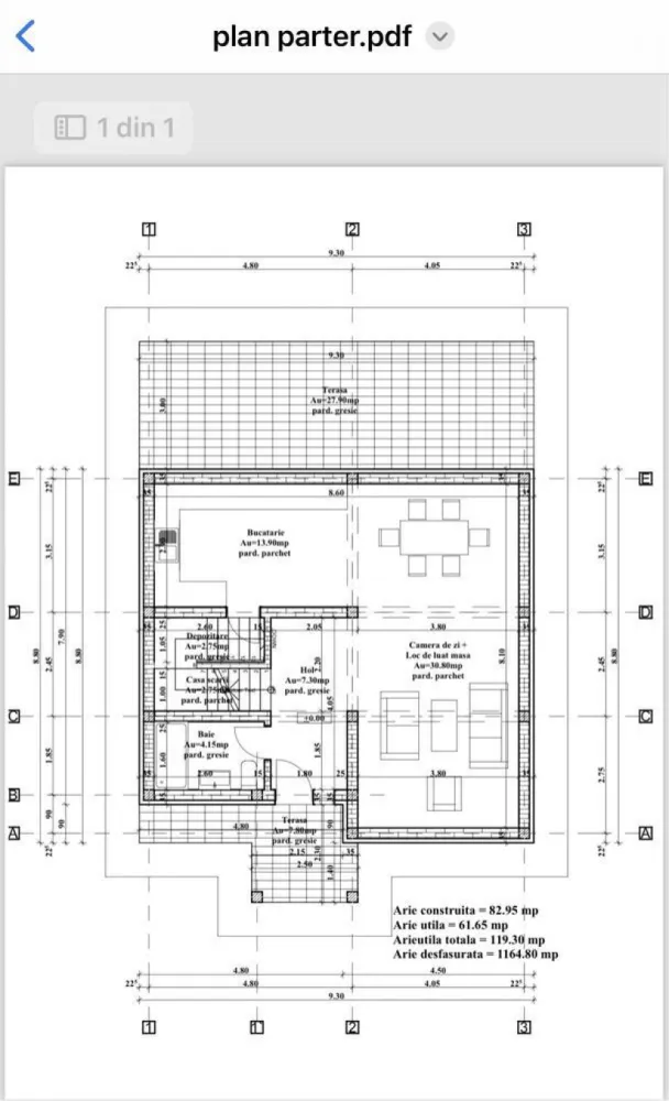 Casa Vila in Bucium vedere panoramica superba spre Iasi - Dezvoltator cu experiență Construim casa visurilor tale cu avans . Aici aveți locația : 47°06'12"N 27°39'39"E Casa are 3 dormitoare dispuse la etaj din care cel matrimonial cu baie proprie , dressing și balcon imens cu vedere la oraș, celelalte 2 dormitoare cu o singură baie . La parter avem o baie , bucătărie cu cămară ( cu ieșire pe terasă) și sufragerie cu loc de luat masa care are ieșire pe terasa ( terasa are 30 mp) Casele sunt racordate la toate utilitățile Curent , Gaz , Apă . Folosim doar materiale de cea mai bună calitate , beton de stație turnat cu pompa , cărămidă , izolație de 10cm , acoperiș de tablă weterbest cu garanție pe viață, tâmplărie termopan cu 3 rânduri de sticlă , gresie și faianță import spania , sanitare de la baie de cea mai bună calitate , loc parcare, etc Băile vin echipate complet la alegere cu dus sau cadă Centrala termică prin condensare Gresie, parchet , uși la alegere Cablu tv , internet , fibra optică etc Locație 47°06'12"N 27°39'39"E