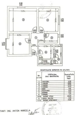 Apartament 3 camere - Primaverii - Bloc reabilitat
