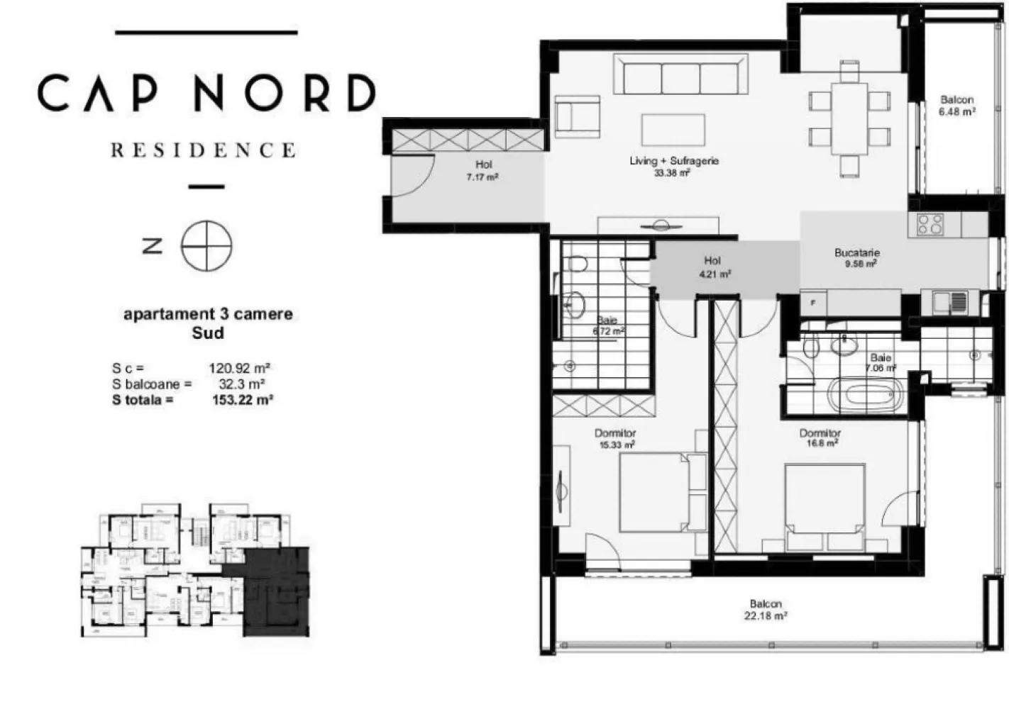 APARTAMENT BANEASA // CAP NORD RESIDENCE // LUX // MOBILAT - Descriere Apartament de Vânzare - CAP NORD RESIDENCE, Bucureşti Preţ: 440.000 EUR Detalii Contact: Whatsapp Descriere: Vă prezentăm un apartament de lux, singurul disponibil pentru vânzare în exclusivistul bloc CAP NORD RESIDENCE. Situat pe strada Jandarmeriei, acest apartament oferă un acces facil către centrul oraşului Bucureşti (aproximativ 15 minute), la doar 5 minute de Mall Băneasa şi la 10 minute de Pipera, fiind totodată aproape de aeroport. Caracteristici ale apartamentului: Suprafaţă: 152 mp Etaj: 1 Parcare: Loc de parcare subteran inclus Dotări: Apartamentul este complet dotat cu finisaje de înaltă calitate. Baia este complet echipată, iar bucătăria este montată, gata pentru a fi folosită. Proprietari anteriori: A fost deţinut de un singur proprietar, ceea ce garantează faptul că apartamentul a fost bine întreţinut şi îngrijit. Caracteristici ale blocului: Scară bloc: Inedită şi elegantă, oferind o primire călduroasă şi luxoasă pentru locatari şi vizitatori. Facilităţi: Parcare subterană cu loc inclus, spaţii comune bine întreţinute şi un design arhitectural modern. Opţiuni de plată: Acceptăm multiple opţiuni de plată, inclusiv prin credit ipotecar, plata prin criptomonede şi alte metode flexibile pentru a facilita achiziţia. Localizare: Strada Jandarmeriei, Bucureşti 15 minute până în centrul oraşului 5 minute până la Mall Băneasa 10 minute până la Pipera Aproape de aeroport, oferind o comoditate sporită pentru cei care călătoresc frecvent. Vizionări: Apartamentul merită o vizionare pentru a înţelege pe deplin unicitatea şi valoarea sa. Programările pentru vizionări sunt deschise, vă rugăm să contactaţi pentru mai multe detalii şi pentru a stabili o întâlnire. Notă: Nu acceptăm colaborări cu agenţii imobiliare. Vă rugăm să contactaţi direct pentru mai multe detalii şi pentru a programa o vizionare. Seriozitatea şi intenţiile reale de cumpărare sunt apreciate. Pentru mai multe detalii şi programarea vizionărilor, vă rugăm să ne contactaţi pe Whatsapp.