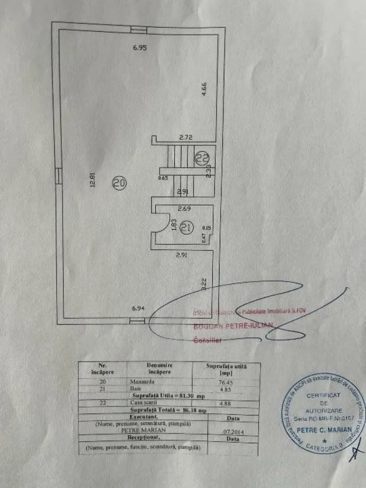 Persoana fizica vand casa, Complex Baneasa Park 980.000 Euro semimobilata