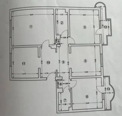 Apartament 4 camere zona mall vitan- nerva traian