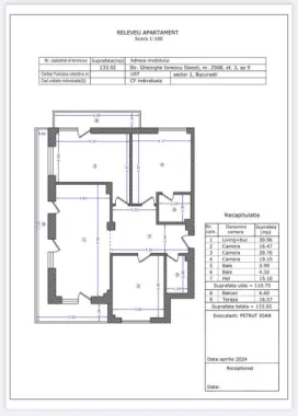 BLOC NOU 2024 • S.M.E Residence SISEȘTI Apartament 4 Camere