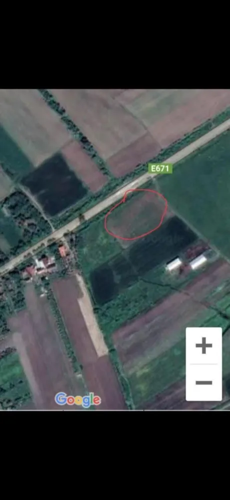 Ag EUROPA vinde 3153mp teren INTRAVILAN langa SOSEA la iesirea din Doba. - Ag EUROPA vinde 3153mp teren INTRAVILAN langa SOSEA la iesirea din Doba cu 44.52m front la Drum European si 66.47m front la Drum Judetean. Se accepta si schimburi.