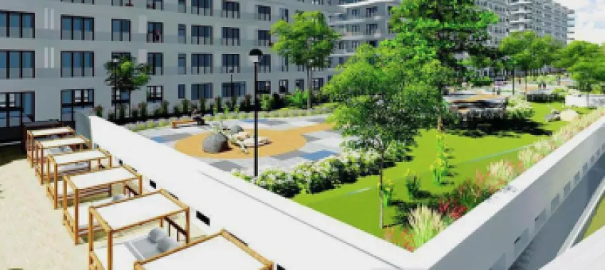 Studio 38 mp + Terasa 12 m Vedere la mare Direct Dezvoltator Mamaia Nord
