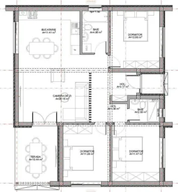 Ag EUROPA vinde casa individuala NOUA cu 3 camere in zona DARA.