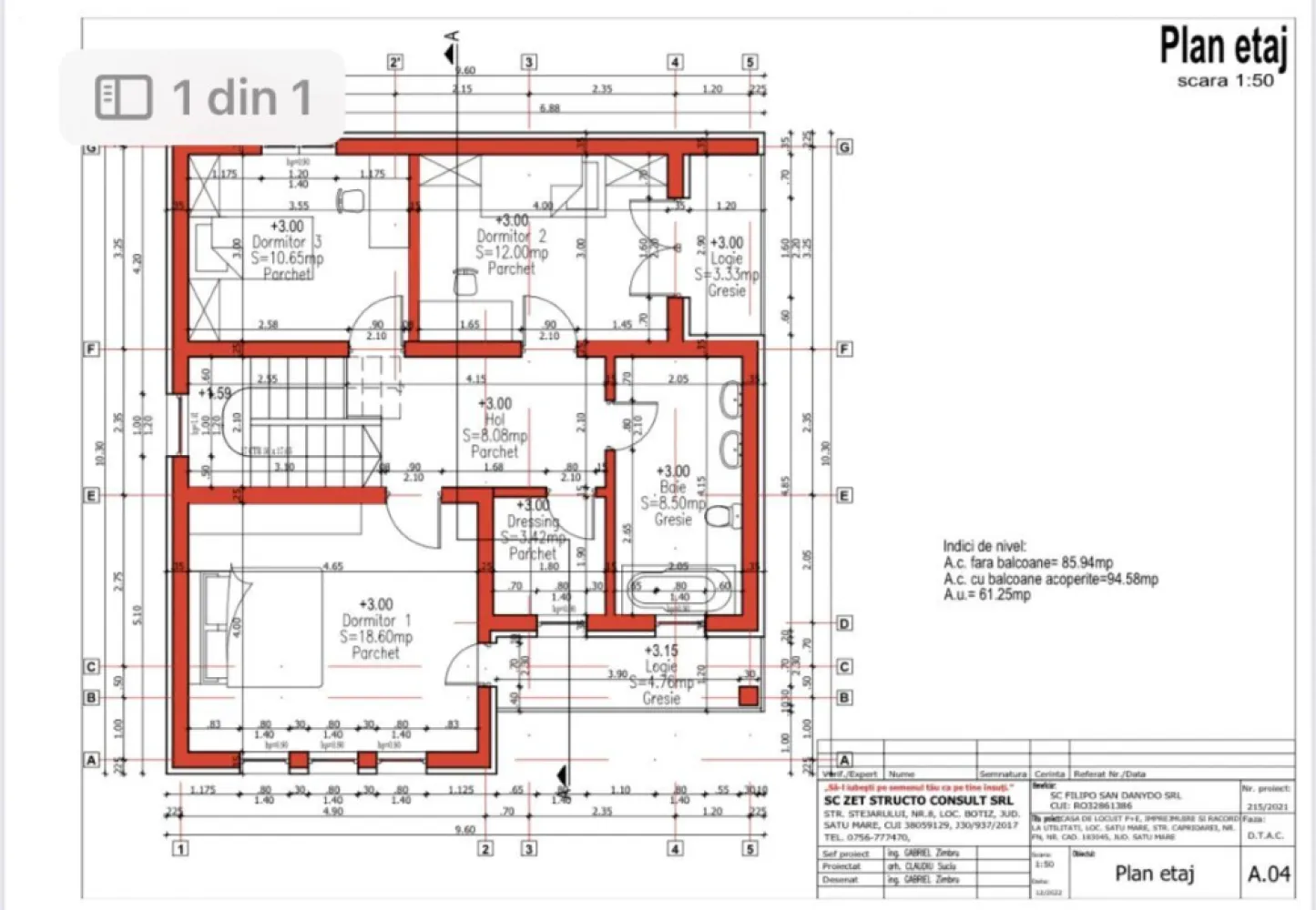 BRASADAS vinde casa NOUA in Complexul Danydo Residence