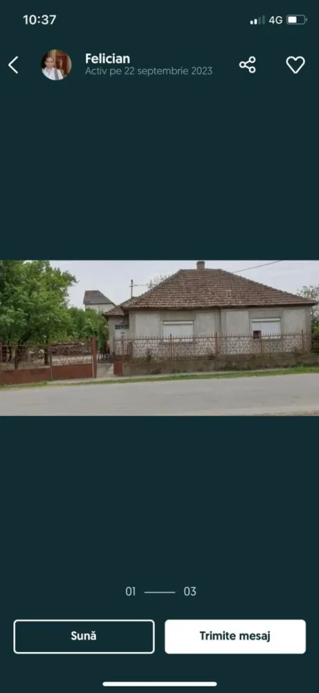 Vand casa cu teren ultracentral in Medisu Aurit - Vand casa situata ultracentral in comuna Mediesu Aurit județul Satu Mare , pozitie deosebita in vecinatatea bisericilor din comuna si primarie.Locatia este pretabila pentru unitate comerciala,bancara,medicala sau orice alta investitie care necesita o pozitie ultracentrala.Utilitatile sunt la poarta,strada este asfaltata.Casa este locuibila si se compune din 3 camere,bucatarie,hol,camara,beci si anexe gospodaresti. Terenul aferent in jurul casei este de 3804 mp,cu un front la strada de 24,3ml ,la care se adauga un tere agricol cu suprafata de 1,17 Ha. Pretul este de 200.00,0 Euro sau schimb cu casa sau teren in Cluj Napoca . Pentru informatii suplimentare : sunati la unul din nr. de telefon : 0728073096 sau 0742216477