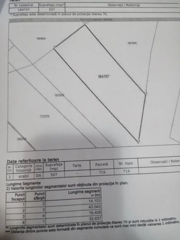 Doua parcele intravilan - Parcelele se afla pe Aurel Vlaicu in spatele benzinăriei Mol , prețul pe 1 parcela