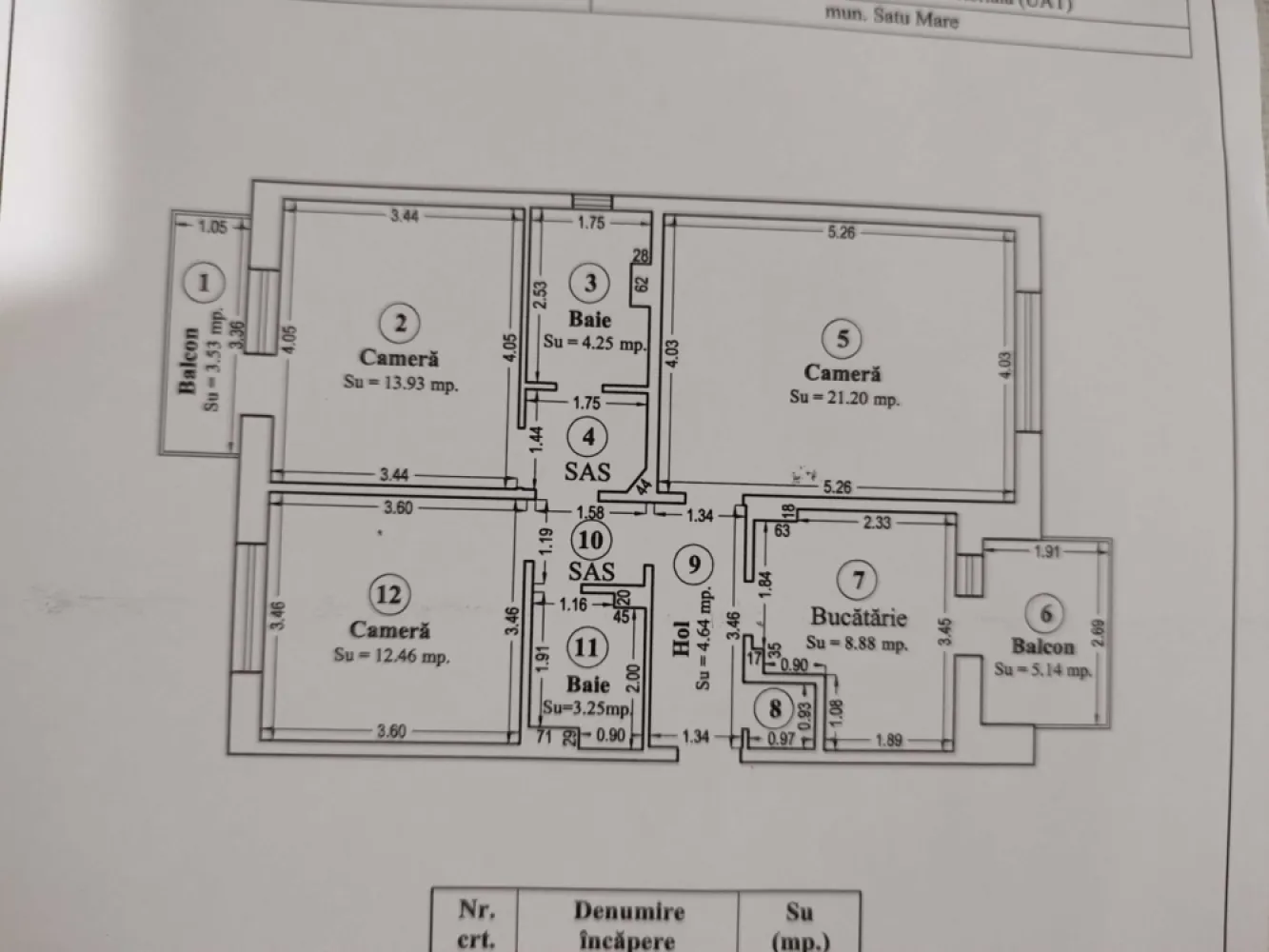 Vand apartament 3 camere Micro17 ,80mp - Va propunem spre vanzare un apartament spatios (80mp) decomandat ,situat in cartier micro 17 zona Scoala Ion Creanga Apartamentul este unul modest, locuibil ,compus din 3 camere ,2 bai ,2 balcoane (cate unul pe fiecare parte a blocului) Dispune de centrala pe gaz,calorifere de fonta ,nu are geamuri termopan,parchet lemn masiv peste tot ,gresie faianta in bucatarie si bai Este situat la etajul 3/4 Dispune de sistem de climatizare si un loc de parcare rezervat la scara blocului Scara este curata ,vecini linistiti Se afla intro zona cu acces la facilitatiile de zi cu zi parcuri ,magazine ,piata ,banca ,posta statii de autobus 2-3 minute fiecare Pretul de vanzare este 76500 Euro Pt mai multe detalii ma puteti contacta telefonic Zero sapte sase patru trei doi zero doi noua patru Va asteptam .
