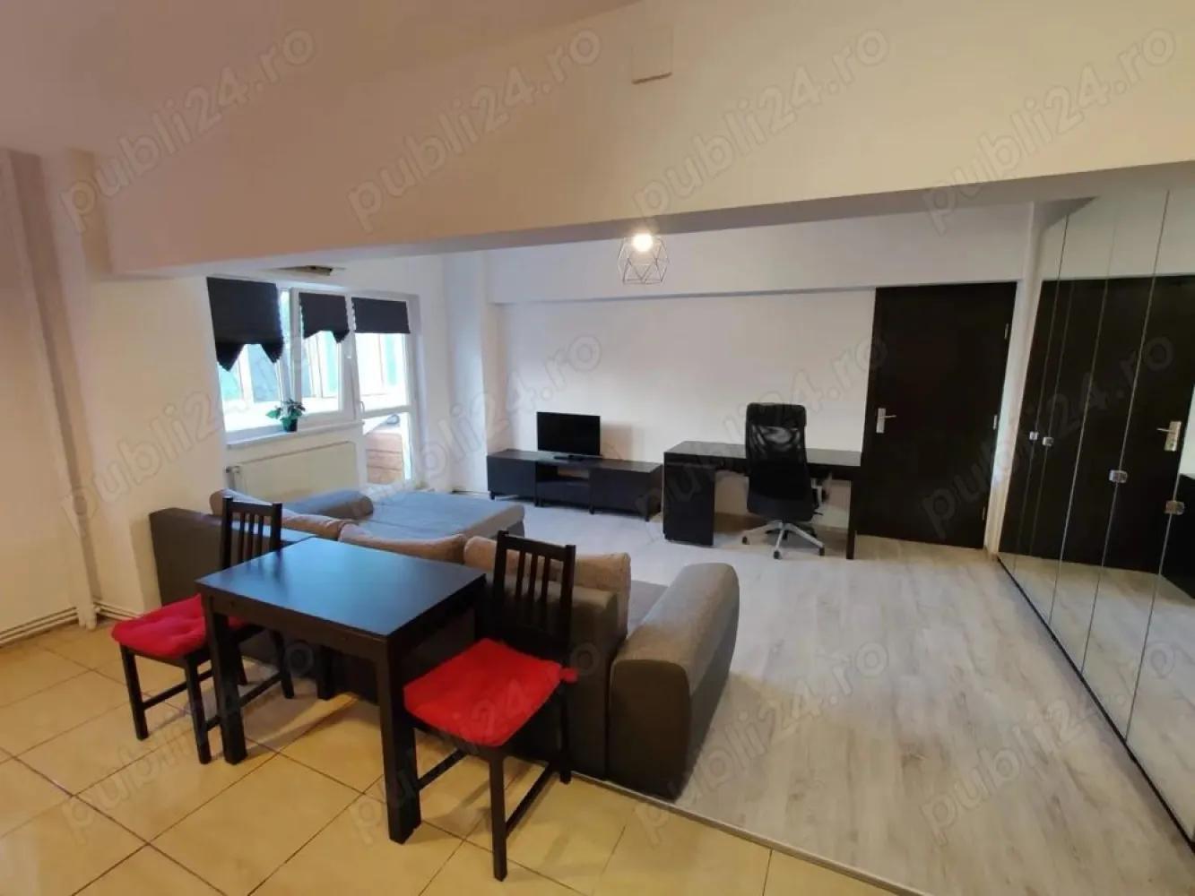 Inchiriez apartament 2 camere Rahova - complet mobilat si utilat - centrala proprie