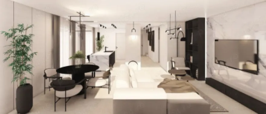 2 apartamene in vila, zona panoramica, Dambu Rotund
