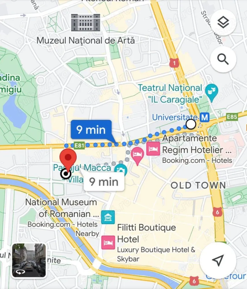 Apartament 1.5 camere Piata Universitatii Bucuresti - Apartament de închiriat, 1.5 camere, 30m, în centrul orașului, strada Ion Brezoianu, la câteva minute de mers pe jos de stația de metrou Universitate și parcul Cișmigiu. - Locație centrală - renovat complet - mobilat complet - aproape de metrou Fără fumători și fără animale de companie *3 luni garanție Fără comision sau agenții ------------ 1.5 rooms apartments 30 SQM for rent at the city center- Ion Brezoianu St., near Piata Universitatii metro station and Cismigiu Park by walking distance. - Central location - Fully renovated - Fully furnished - Near by metro station Smoking and animals are not allowed *3 months security deposit No comission or agency Sunați după ora 15:00 Call after 3:00 PM